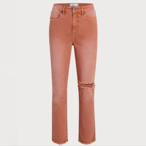 NWT SAM EDELMAN HIGH RISE DENIM SLIM STRAIGHT $99 - Picture 6 of 15